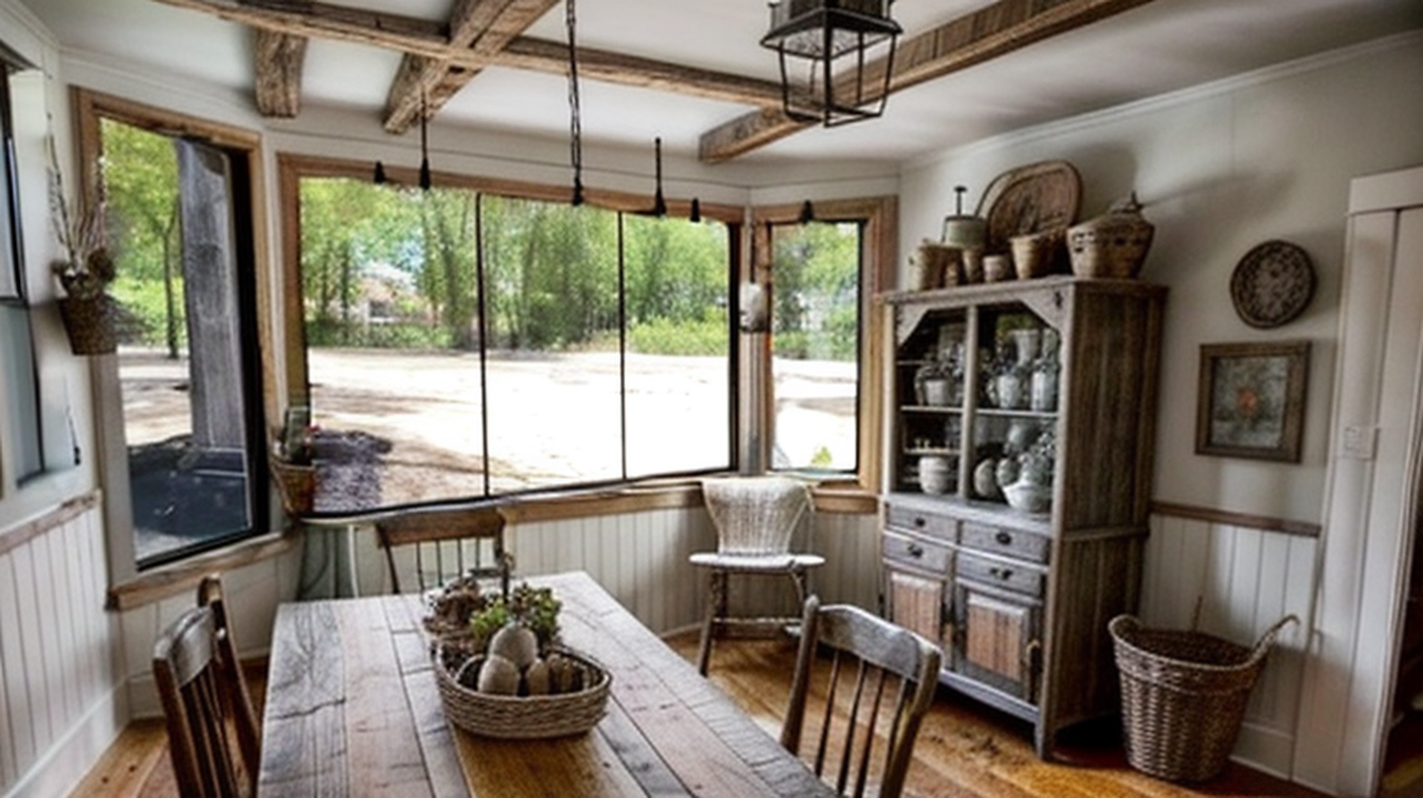 Rustic-Modern Kitchen Makeover before