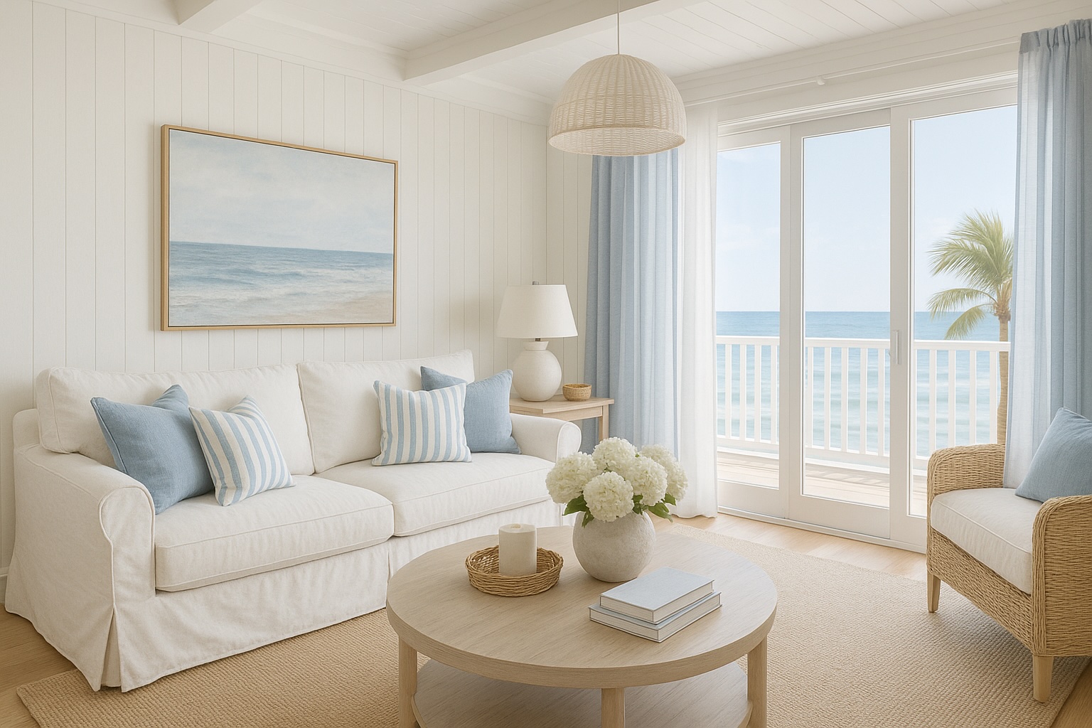 Coastal interior style inspiration
