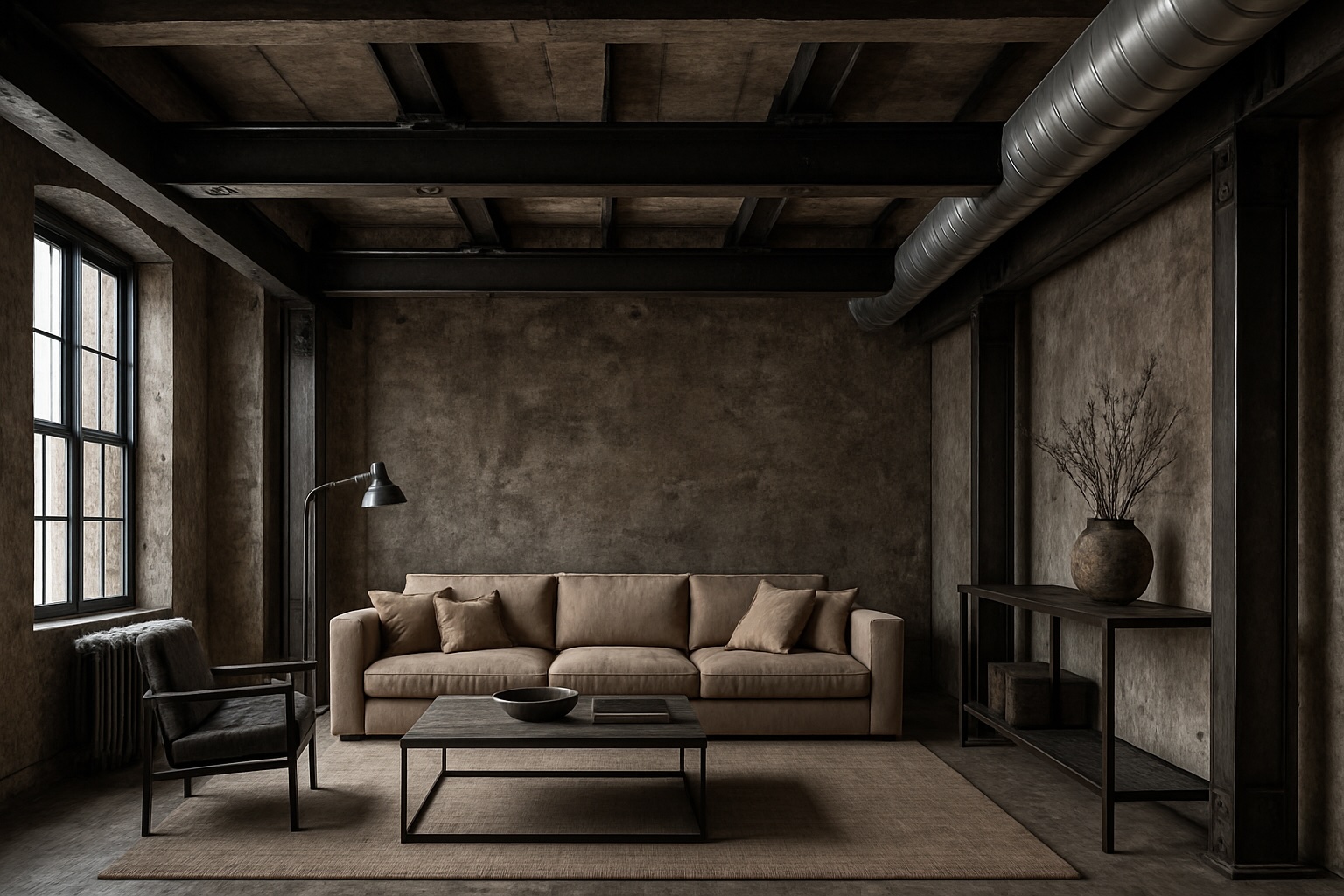 Before & After: Modern Industrial Loft Design - Decorilla - Industrial Apartment Renovation Inspiration