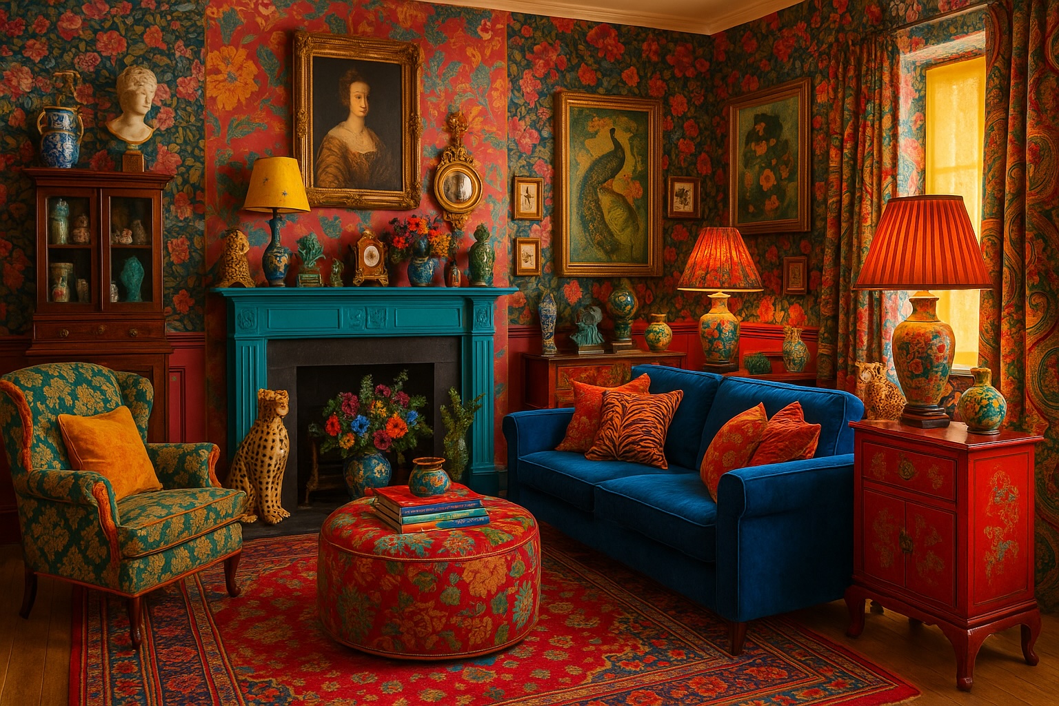 Maximalist interior style inspiration