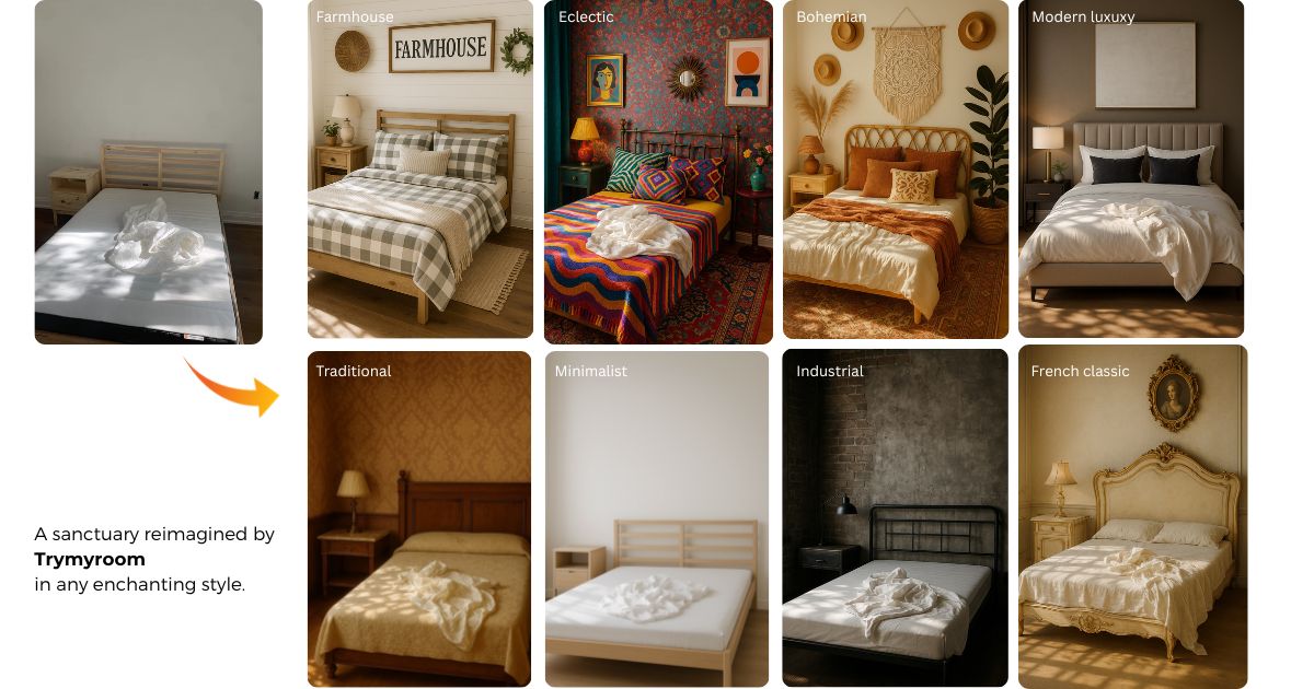 Free AI Interior Design & Room Makeover | TryMyRoom